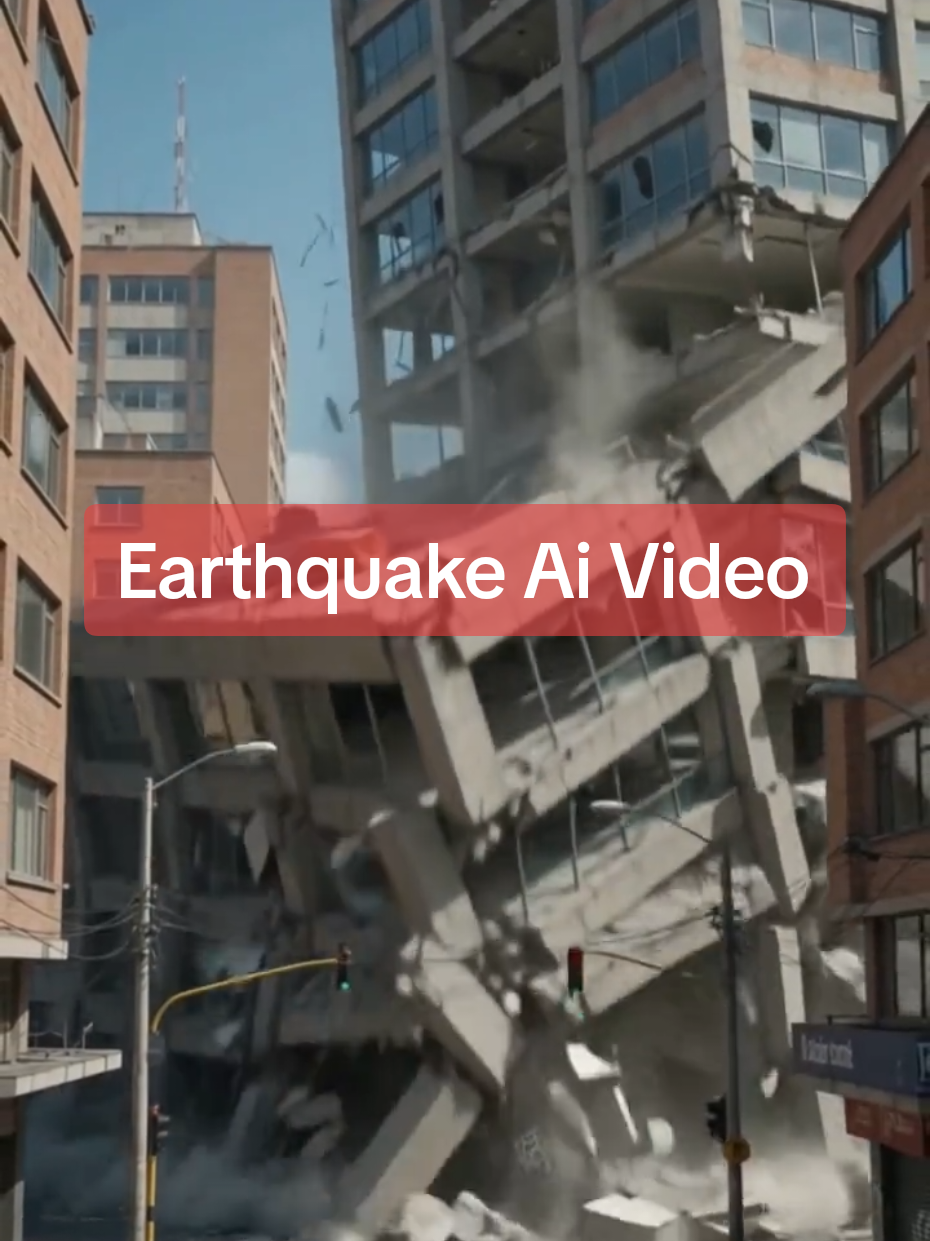 Massive Earthquake Strikes Bogotá — Multi-Story Building Collapses Hashtags: #Colombia #Bogota #Earthquake #BuildingCollapse #EarthquakeDamage 