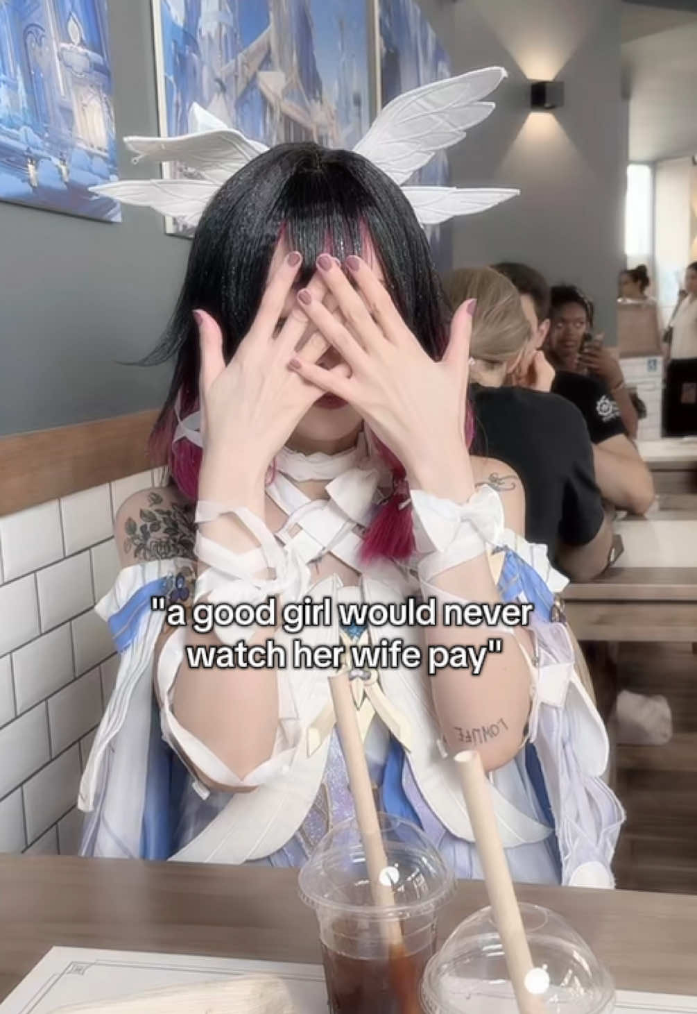 I do not see 🥰  #sandbina #sandrone #columbina #genshincaféparis #headingtosnezhnaya @P I I C H A M E ➡️ Gamescom @Finncos 