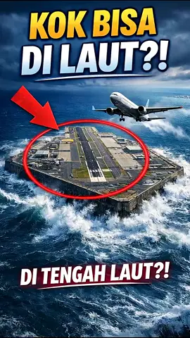 Bandara di Tengah Laut?! Jepang Bikin Pulau untuk Pesawat! Karena lahannya sempit dan padat, Jepang sampai membuat pulau buatan di laut untuk membangun bandara seperti Bandara Internasional Kansai Meski sempat mengalami penurunan tanah, bandara ini tetap berdiri dan masih digunakan sampai sekarang! Dari laut jadi bandara, teknologi Jepang memang luar biasa!#faktaunik​ #jepang​ #bandara​ #fakta​ #shorts​ ​ 