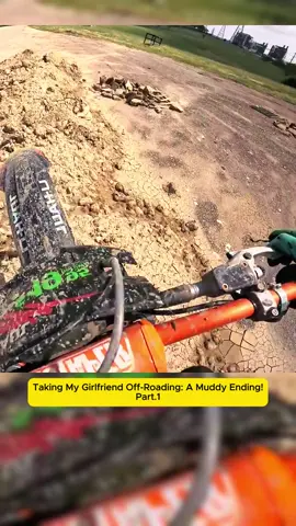 Taking My Girlfriend Off-Roading A Muddy Ending! #motorcycle #motovlog #viral #bikergirl #fyp 