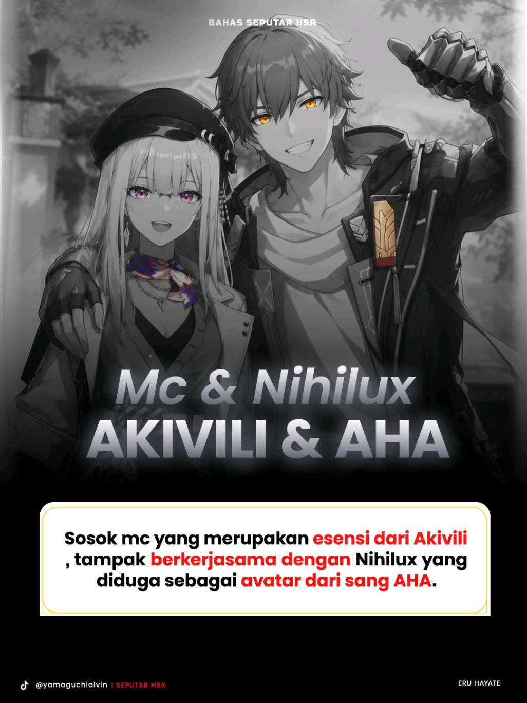Sosok 2 Aeon* (Akivili & Aha) izin tampil, bersiaplah bersiaplah..... 😈 #HonkaiStarRail #hsrtrailer #caelus #nihilux #hoyocreators 