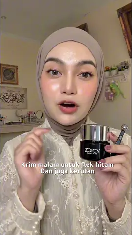 Krim malam retinol zoicy untuk bunda yang ada flek hitam dan kerutan #zoicy #creamretinol #antiaging #awetmuda @ZOICY Skincare 