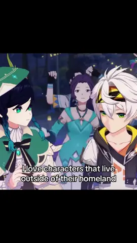 Genshin characters that live outside of their home land >> || #genshinimpact33 #genshin #genshinimpact32 #homeland #live 