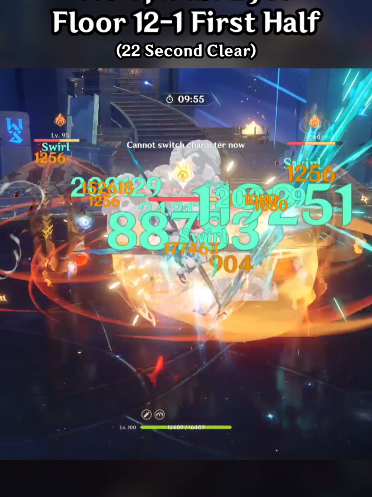 C6 R5 Wanderer 7.0 Spiral Abyss 12-1 First Half #scaramouche #genshin #wanderer #GenshinImpact 