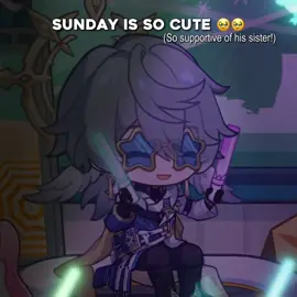 AWW so cute.. #sunday #hsr #HonkaiStarRail #hsrcreators #fypシ゚viral  HSR 4.5 | Sunday HSR | Robin HSR | Planarcadia | Astropolis