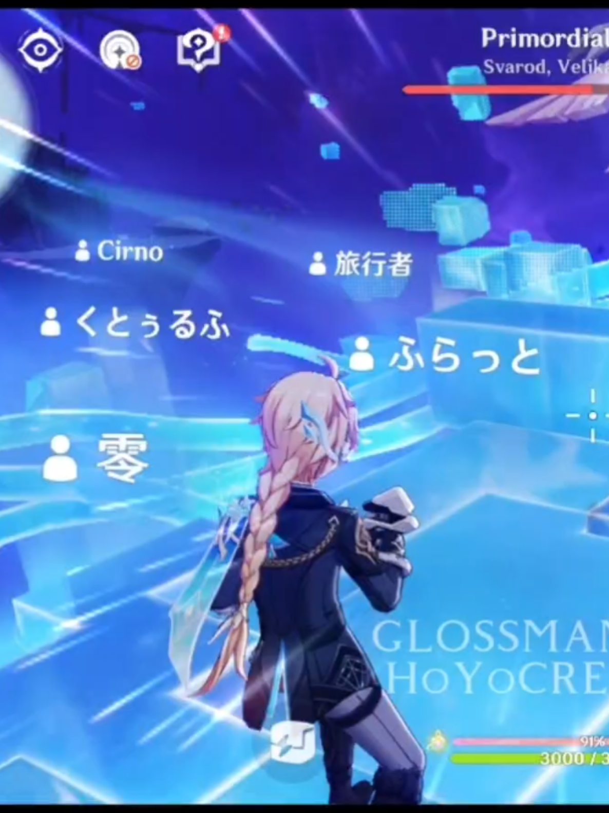 Maybe many Genshin mooties are not in this part yet, please let me know if you see my name there too (GLOSS). 🥹 #GenshinImpact #genshin #snezhnaya #genshincreator  #genshinbossfight  @GenshinImpact_En  @HoYoCREATORS 