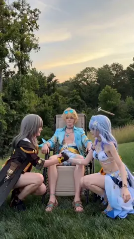 I'm god's fav comedy #HonkaiStarRail #stelle #robin #aventurine #funny