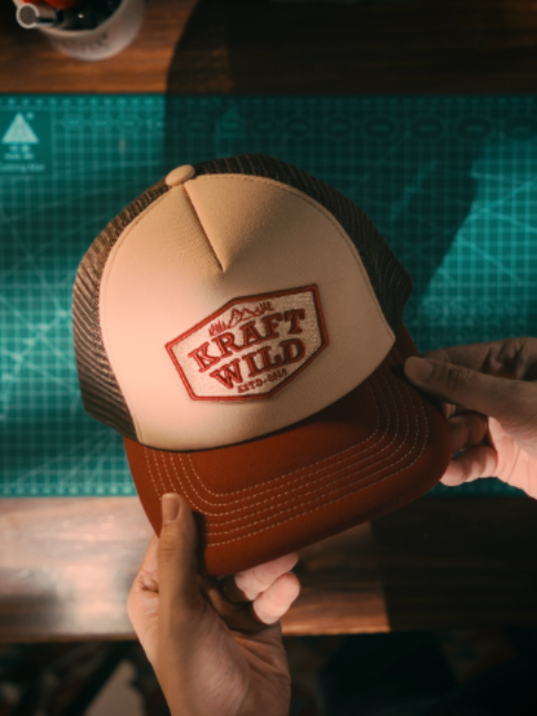 Unbox nón mới - Kraft Trucker cap #manhle2010 #vintage #fashion #workwear #cap #truckercap