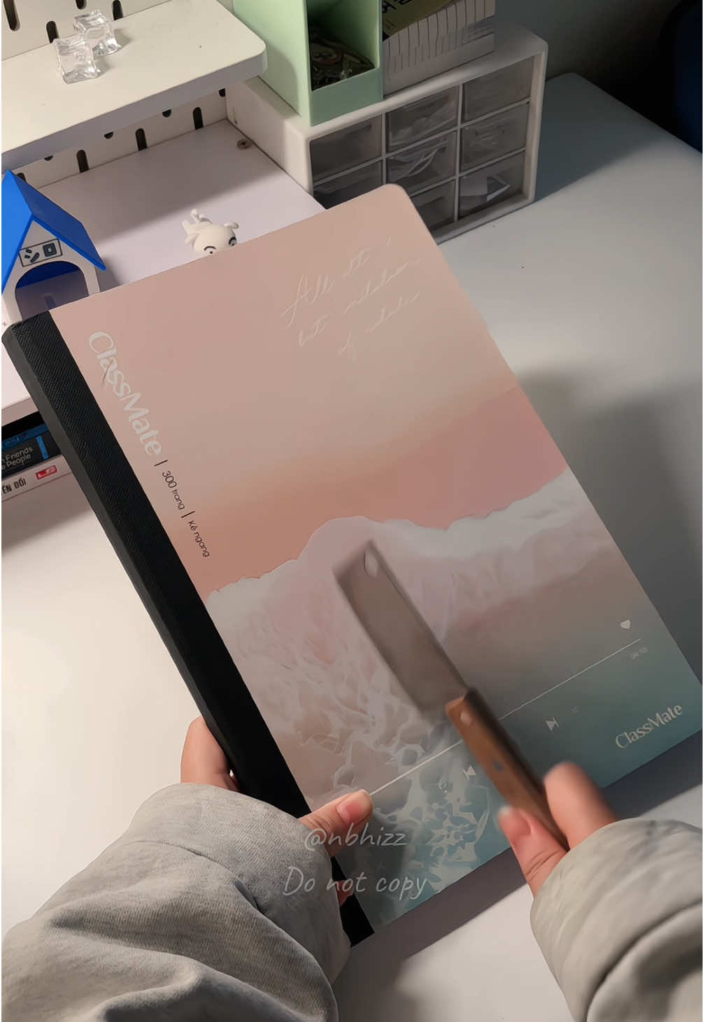 Vở bìa bồi cứng A4 Classmate😌 #notebook #classmate #voghi #unboxing #nhacbachhy 