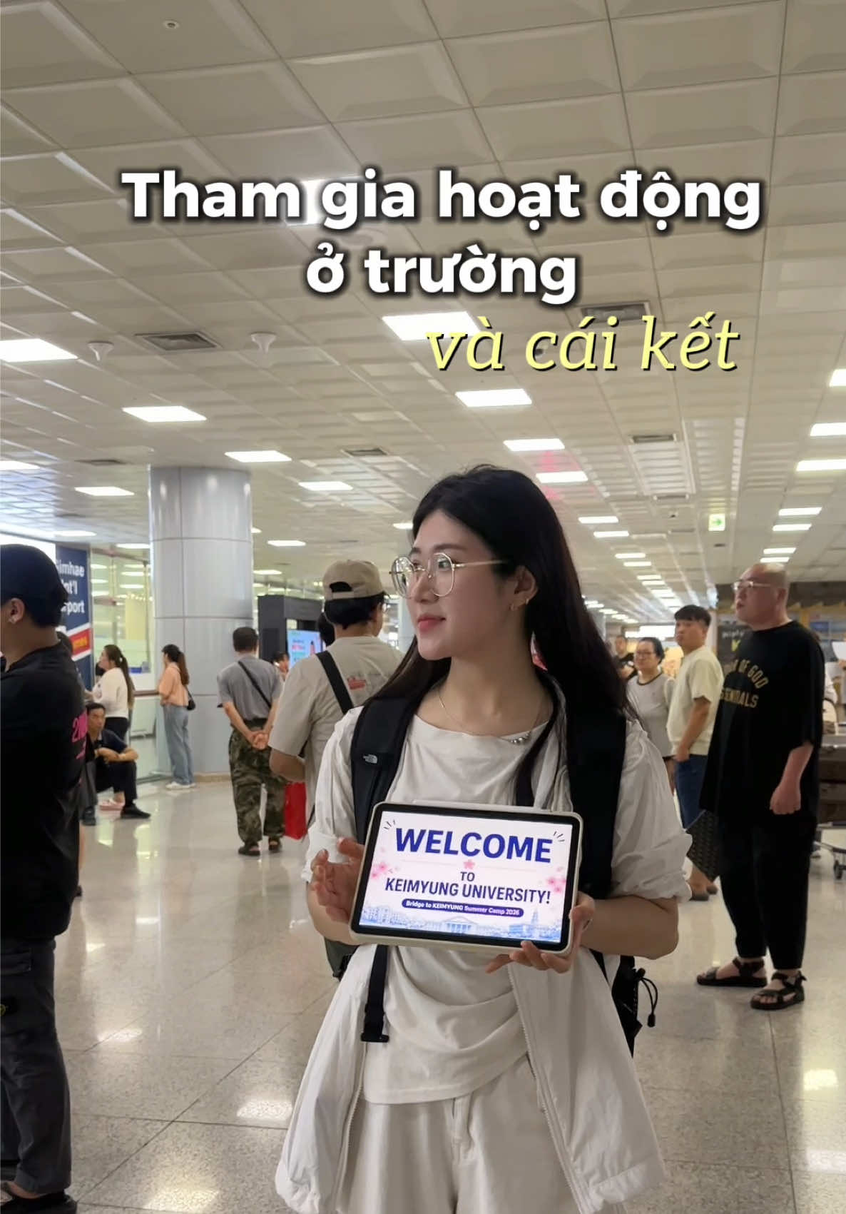 Tham gia 7 ngày và được nhận hỗ trợ phí tham gia 12 triệu. 🫰🏻 ultr mỗi lần ting ting là thấy iu trường thêm 💗 #dcgr #bongkorea #keimyunguniversity #duhocsinhhanquoc #learnontiktok 