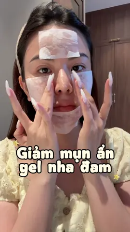 Gel nha đam đắp mátttt quá trời máttt 💚 #skincare #lamdepkhongkho #lamdeptainha 
