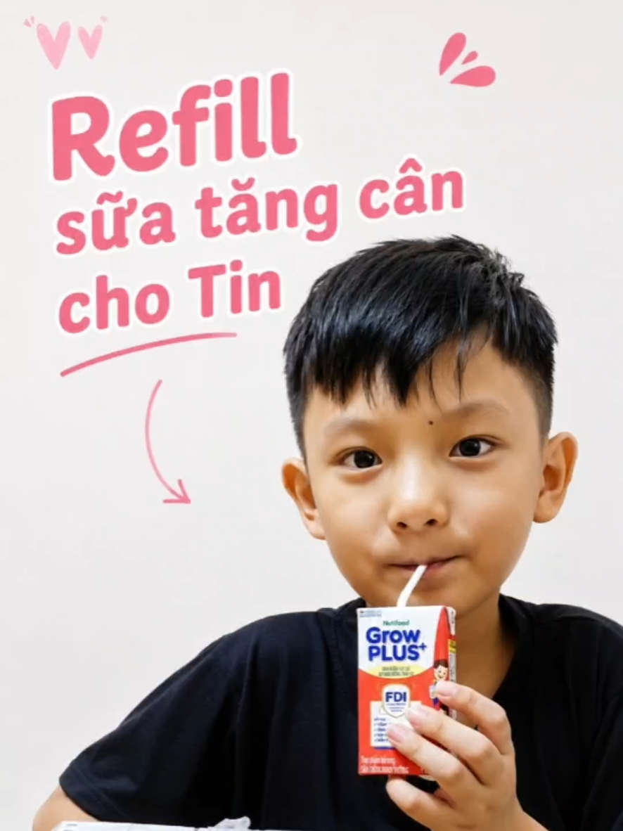 Tựu trường rồi nên nay sắp xếp sữa dinh dưỡng Nutifood GrowPLUS để em Tin dễ dàng lấy theo đi học nè #NutifoodGrowPLUS #nangbatconvechuyenlon  #NutifoodGrowPLUStangcan  #sponsoredbynutifood 