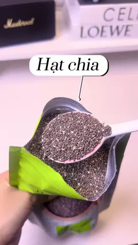 Hạt chia sữa tươi vừa ngon vừa nhẹ bụng 😋 #hatchia #hatchiaden #hatchiadkharvest #healthydrink 