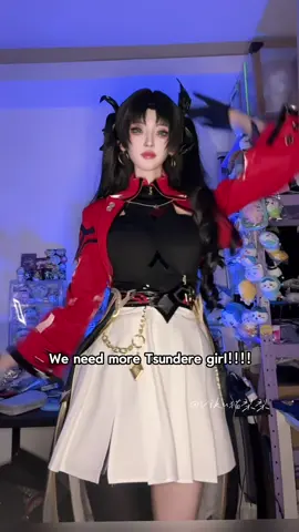 We need more Tsundere girl‼️ #HonkaiStarRail #HSR #RinTohsaka #rintohsakacosplay #cosplay 