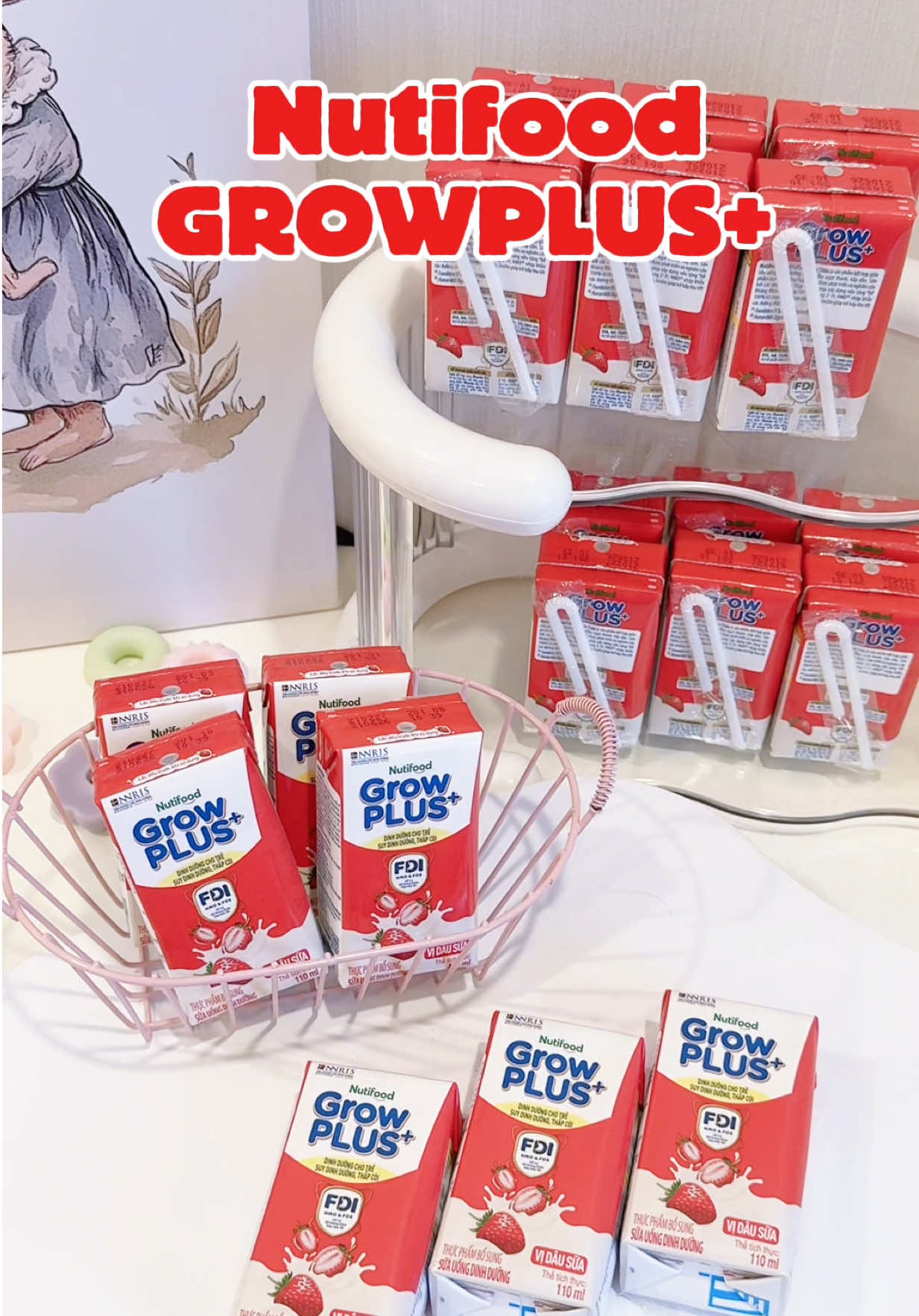 Top sữa yêu thích của Mira #NutifoodGrowPLUS #DonBayTangCan #TayChamHangNang