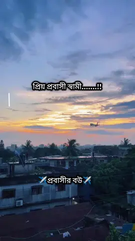 মিস ইউ স্বামী জান 😭💔✈️#foryoupage❤️❤️❤️foryou💞💞 #probashir_bow👰✈️ #tiktokviral #foryoupageofficiall #tiktokbangladesh 