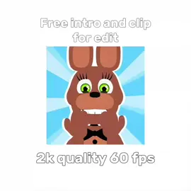 Free intro and Clips on Springtrap Edit || 2k quality 60 fps || #FNAF #fnaffyp #freeclip #viral #edit 
