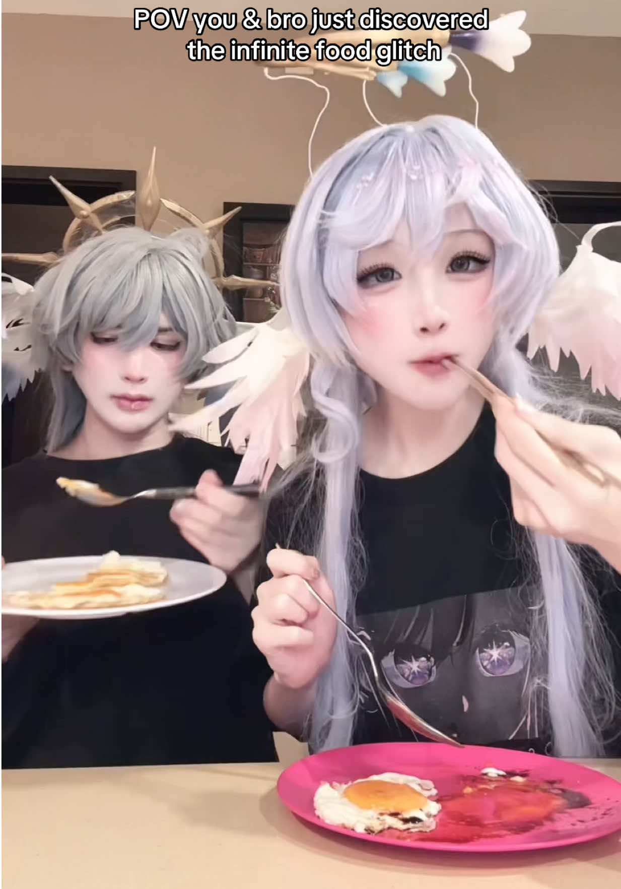 infinite food glitch??? #robincosplay #hsr #HonkaiStarRail #cosplay #fyppp Sunday: @ian 