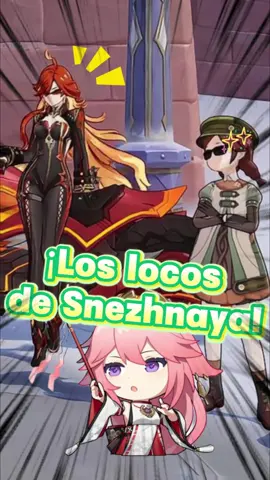 ¡Pasear por Snezhnaya es como ver memes en vida real! #GenshinImpact #shorts #hoyoverse #GenshinSnezhnaya #NowSnezhnaya