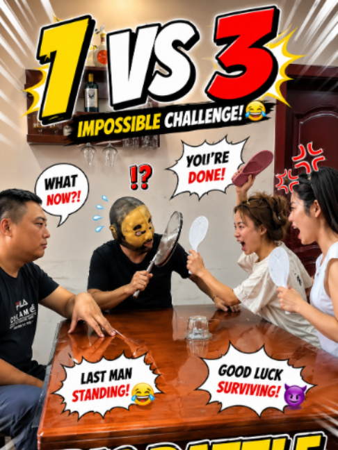 1vs3 #foruyou #fyp #viral #familygames #tiktok #usa #funnyvideo