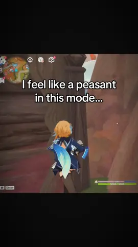 Fun in combat, questionable outside of combat #GenshinImpact #hoyocreators #snezhnaya 