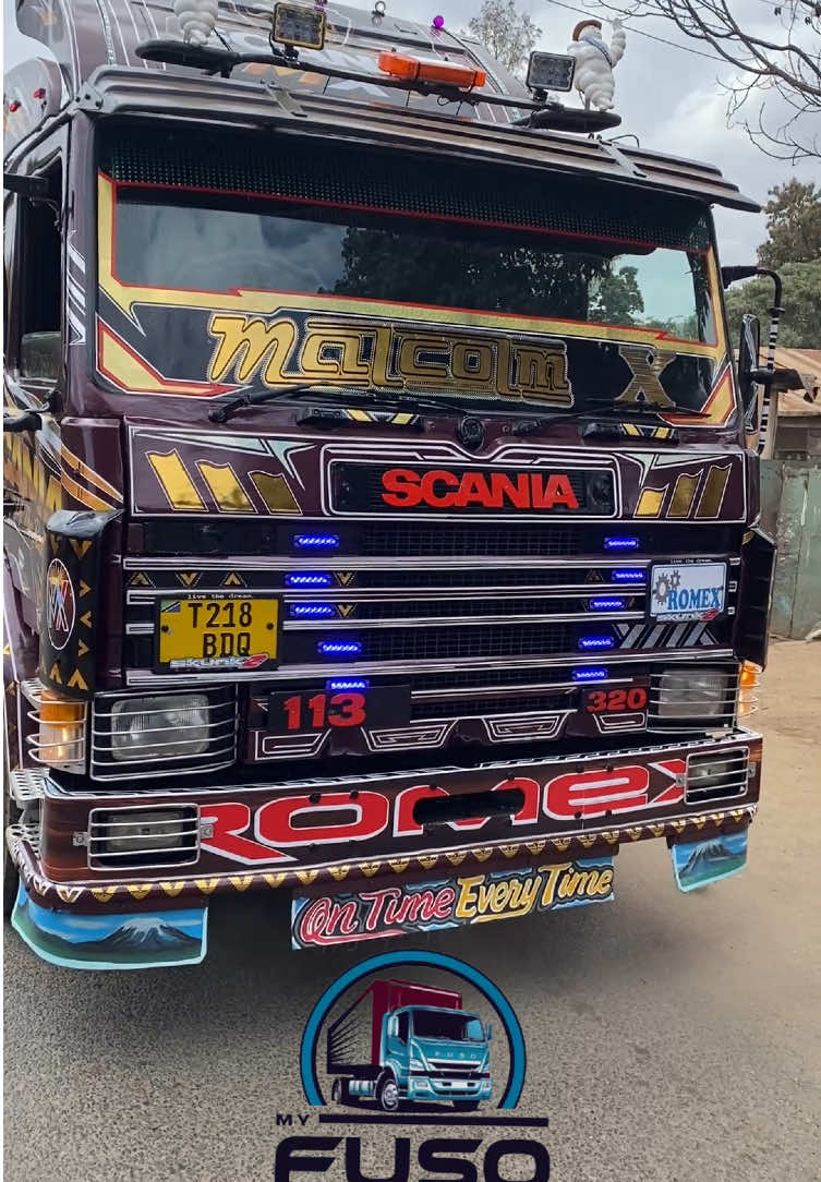@Malcolm_X_Truck 🔥🔥🔥  ROMEX #scania113 