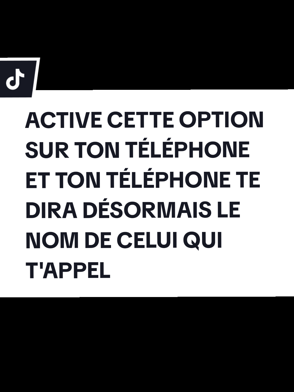 Comment activer le prononcer appel #prononce_appel #nom_appelant #reglage_appelant 