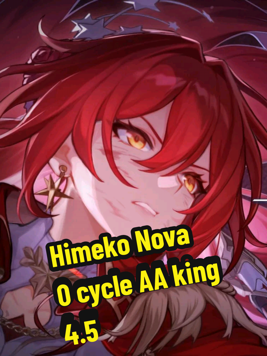 AA king v4.5: Himeko Nova conquers the diamond frame super ez with 5 gold ! #HonkaiStarRail #hsrcreators #HimekoNova #RobinSummeretto #0cycle 