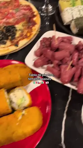Girl night ✨👯‍♀️👯‍♀️ #paises #girlnight #tabladepicoteo #amigas #tematica 🇨🇱 🇯🇵 🇮🇹 🇲🇽 