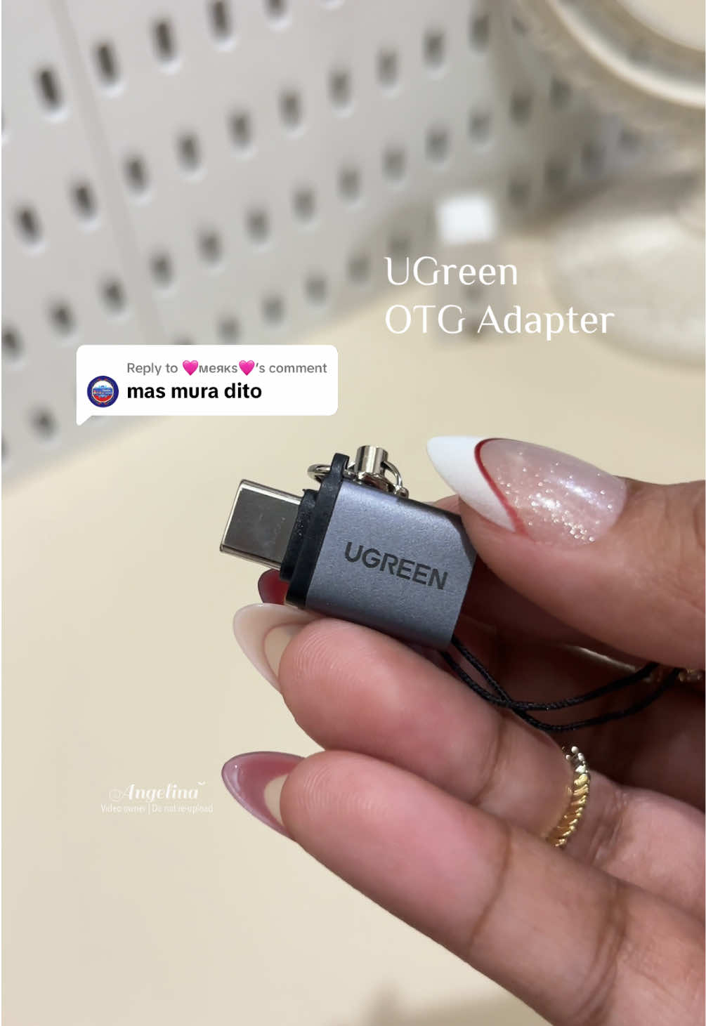 Replying to @🩷меякs🩷   #ugreen #otg #otgadapter #typec #adapter 