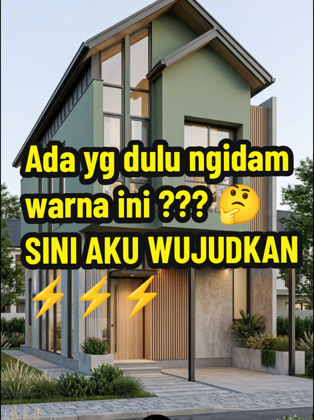 Kadang cuma butuh rumah yang tenang buat melepas lelah seharian... 🌿✨ Padu padan Sage Green yang menyejukkan sama WPC Panel Hitam yang tegas ini bener-bener berasa cozy dan elegan banget. Serasa dapet pelukan hangat tiap kali pulang ke rumah. 🥺🏡 ​Dari banyak desain fasad di atas, mana nih yang paling bikin kamu kepikiran tiap malam? Coba absen di kolom komentar ya! 👇 ​📌 Save dulu biar gak lupa saat bangun/renov rumah nanti, dan ikuti akun ini untuk inspirasi rumah estetik lainnya! ✨ #inspirasirumah #desainrumahminimalis #scandinavianhome #rumahimpian  #zdvstudio 
