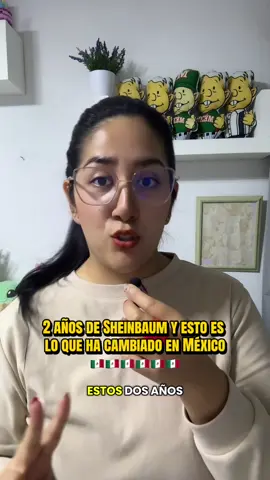A punto de cumplir 2 años al frente de México, Claudia Sheinbaum llega con una aprobación de 68.4% y avances importantes en salud, educación y seguridad. 🏥🎓🛡️ #claudiasheinbaum #politica #paratiiiiii 