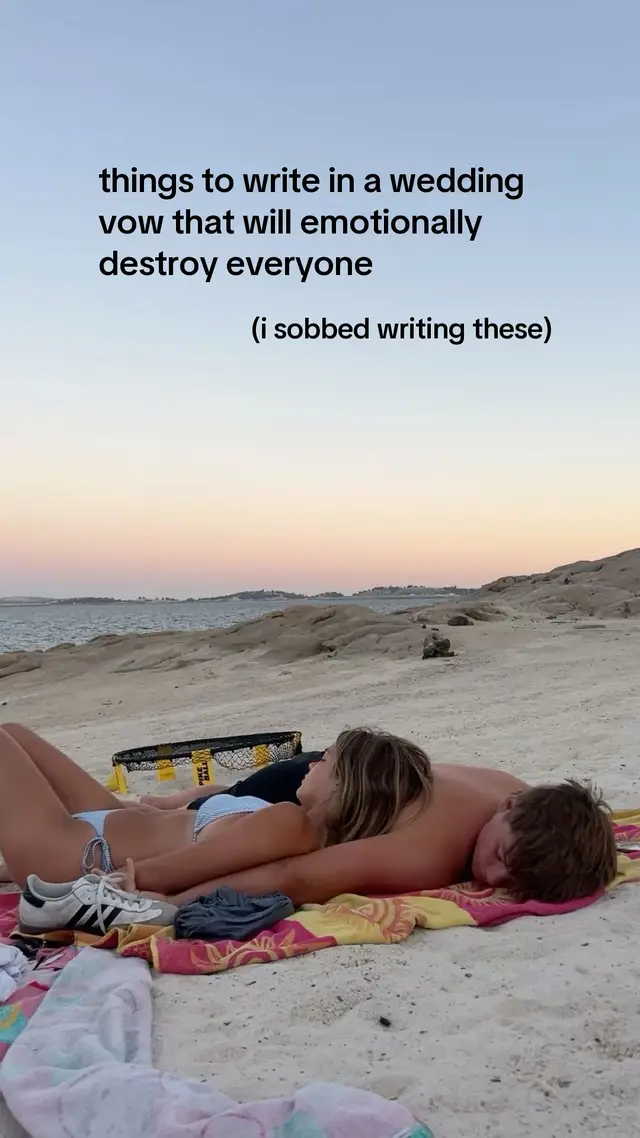 the greeting one made my therapist cry during our session and now she does it with her husband #weddingvows #relationshipadvice #emotionalintelligence #healthyrelationships #couplesgoals