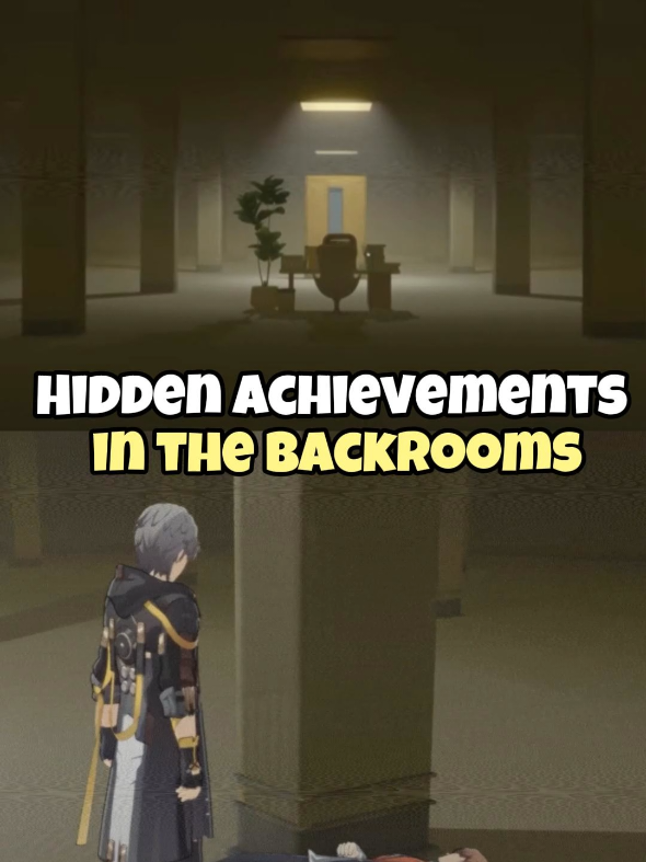 Hidden achievements in the backrooms!!!  #hsr #HonkaiStarRail #honkai #starrail #hsrqhy 