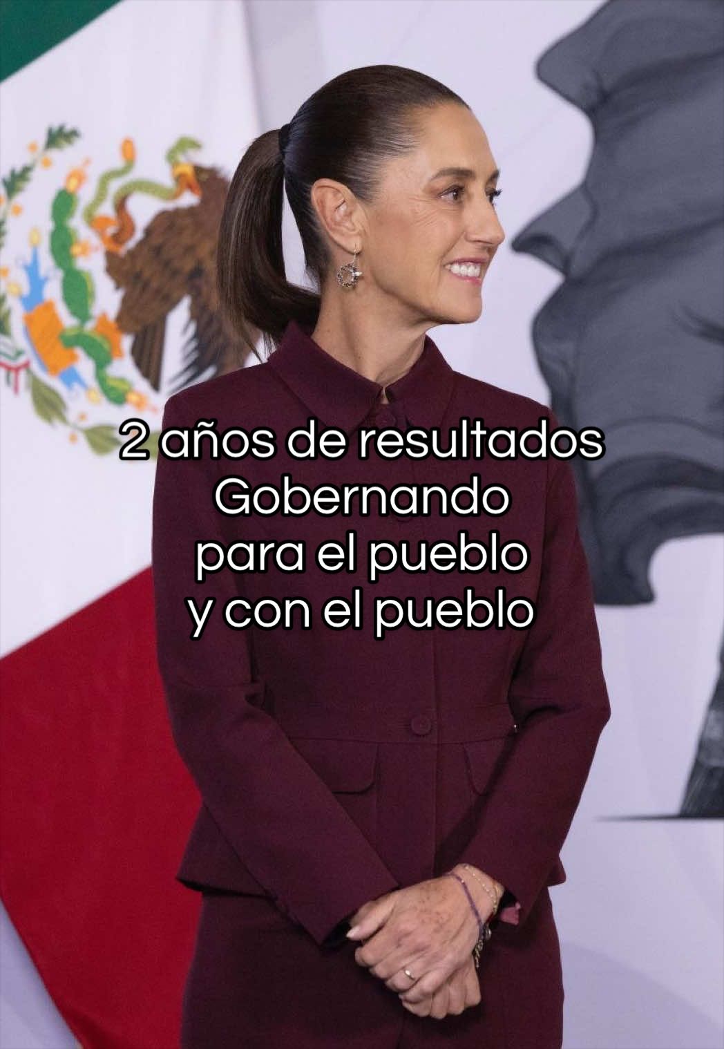 Que rollo mis todos tibios y sin tirar tanto aceite les quiero presumir los logros en dos años de gobierno de la presidenta @Claudia Sheinbaum Pardo  ✅ 7 de cada 10 mexicanos la aprobamos 👌🏽 La mandataria con más peso político del continente y una de las líderes con mayor respaldo social del mundo 😎🌎. #ClaudiaDaResultados #gobiernodemexico #2doinformedegobierno #claudiasheinbaum #presidenta