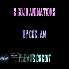 2 GOJO HEADBOP ANIMATIONS 😵‍💫 // song: RELAX - SLOWED 🔥 // please credit properly ❤️ //rate the animation 💀 // #jujutsukaisen #jjkedit #jjk #gojosatoru #headbop 