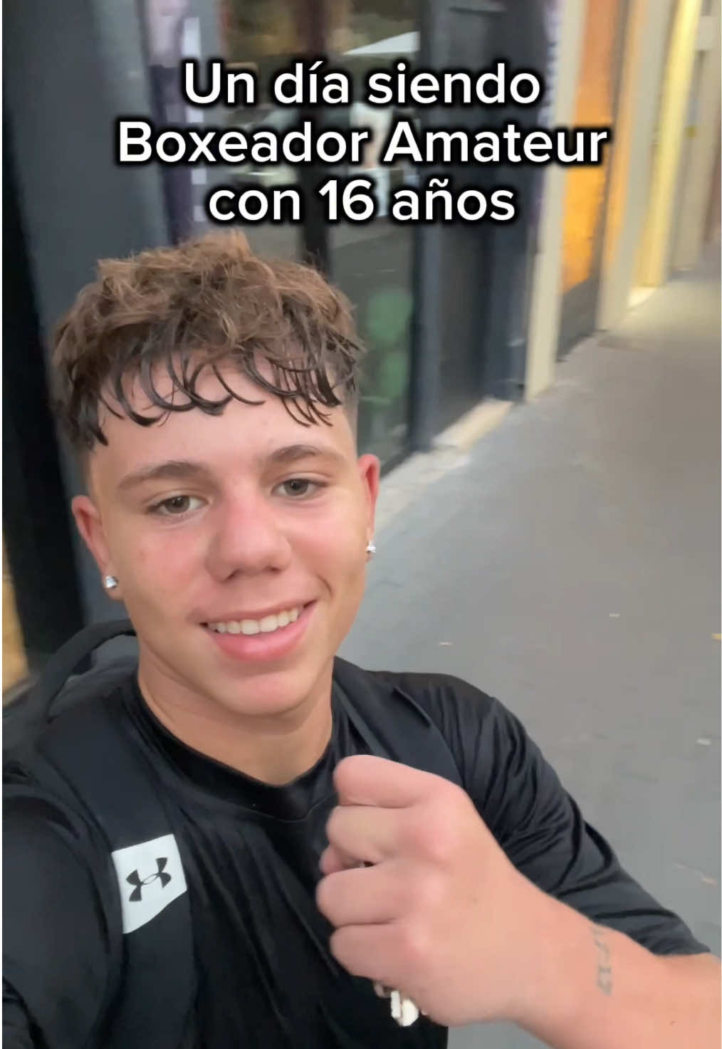 1 día siendo Boxeador Amateur con 16 años en Barcelona #boxeo #box #entrenamiento #parati #rutina 