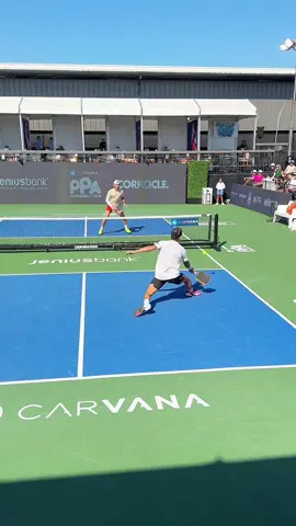 Look at these coupla FREAKS. 👹👹 @Carvana PPA Tour #pickleball #pickleballhighlights #pickleballpro #pickleballtournament #pickleballtiktok 