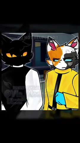 ||CAT DUO 😼|| NOT A SHIP!!  New desing for Head nurse what do yall think🥹 Omgs early post cuz yeah couldnt post yesterday bru School's killin me guys🫩 #tweening #fypppppppppppppp #animalhospital #animation #trend 