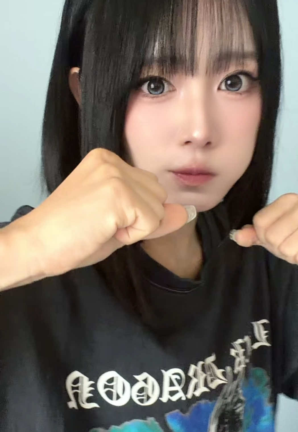 おれのパンチはきゅるりんなんてもんじゃねえ