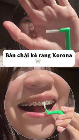 Bàn chải kẽ răng cho người niềng #niengrangmaccai #fyn #xh #banchaikerang 
