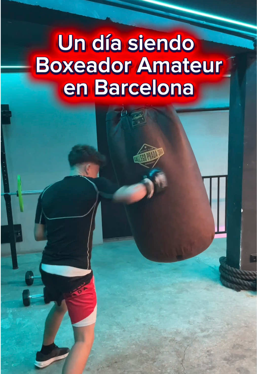 Un día siendo Boxeador Amateur en Barcelona #boxeo #box #entrenamiento #parati #fyp 