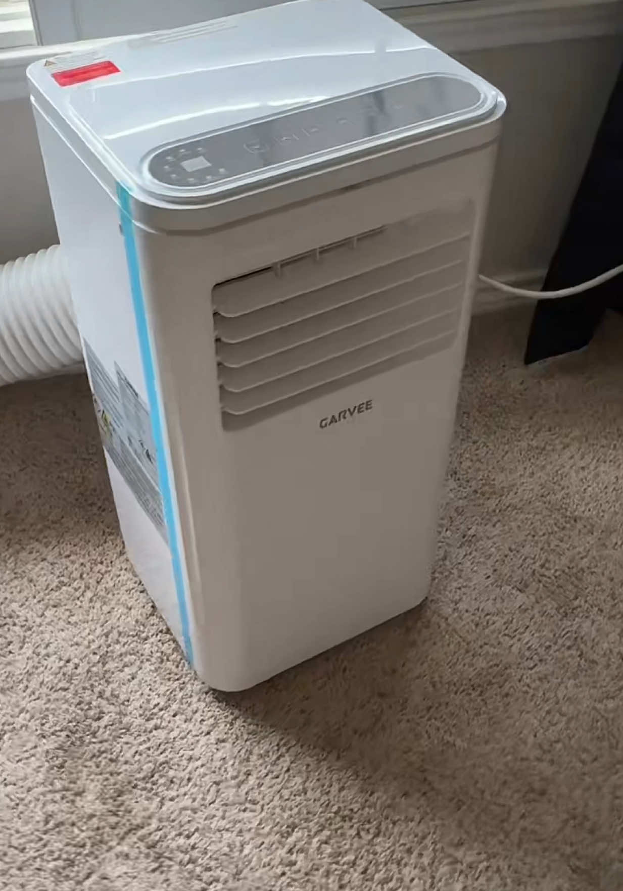 Turn the hottest room into the coldest. This fixed the hottest room in my house! @garveehomestore #Garvee #GarveeHome #HomeAppliances #AirConditioner #portableac 