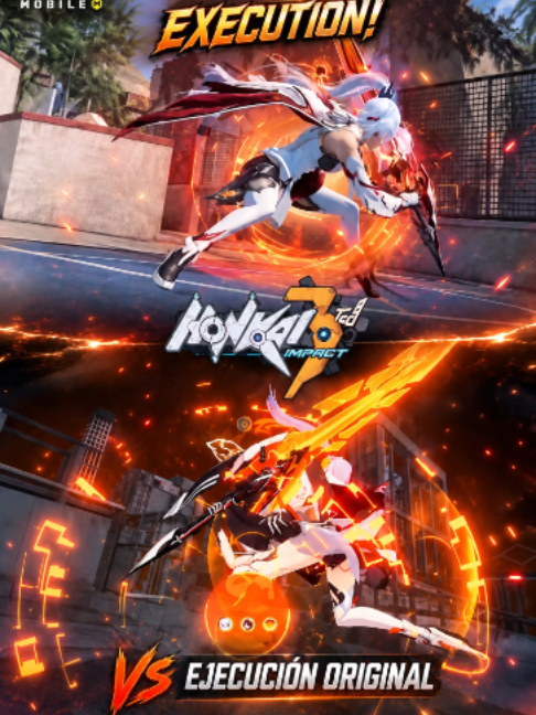 Honkai Impact 3rd Adaptation to CODM VS EJECUCIÓN ORIGINAL #callofduty #codm #CODmobile #callofdutymobile #codmobileclips