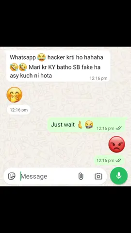 Whatsapp data hackr haha 🤣#viralvideo #fakeboyfriendtest #fakebodyy⚠️ #loveyou @Mr Ahsan khan 