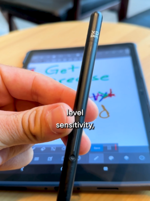 You know what I like about the Magic Drawing Pad? I don't have to wait until I'm back at my desk to create. It's a standalone Android drawing tablet, so I can literally take it with me and start drawing wherever I am. The 12.2-inch X-Paper display has that paper-like feel, and the X3 Pro Slim Stylus has 16K pressure levels for really precise strokes. And because the pen is battery-free, there's no charging or Bluetooth pairing — just pick it up and draw. It's thin, lightweight, and fits easily into my bag. So whether I'm sketching outside, traveling, sitting at a café, or just have a few minutes to spare... I can turn that moment into something creative. That's the Magic Drawing Pad.#unboxing #GenshinImpact #xppen #MagicDrawingPad