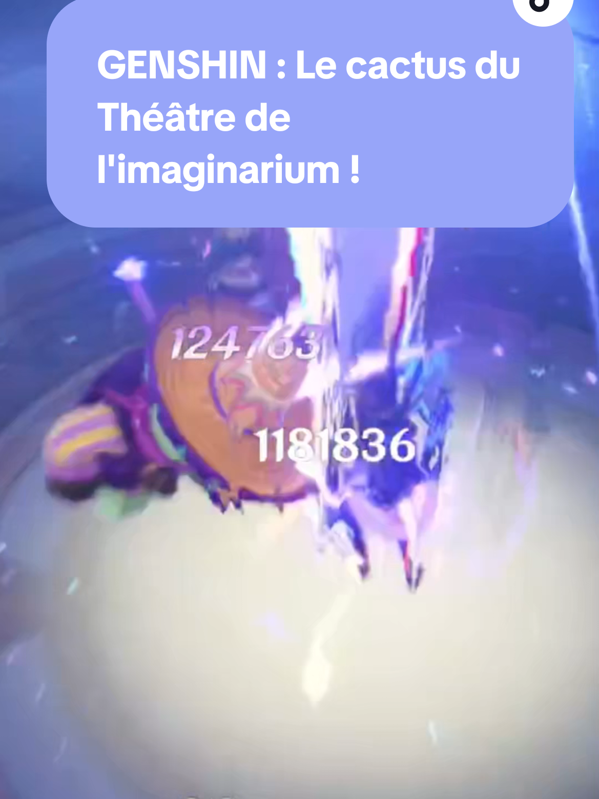 J'avais tous les éléments pour détruire ce boss de Genshin Impact !  Dans le théâtre de l'imaginarium on doit battre le cactus à un moment et comment vous dire qu'avec Flins Ineffa et Columbina, il n'a pas fait long feu... #GenshinFR #Genshin #genshinimpact33 #flins 