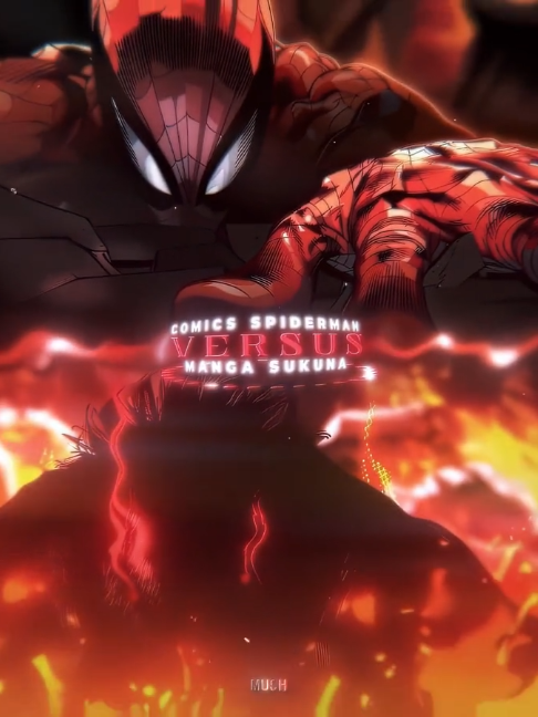 Not close #marveltok #anime #marvel #manga #spiderman #sukuna #comic #jjk #polyester #fyp #foru