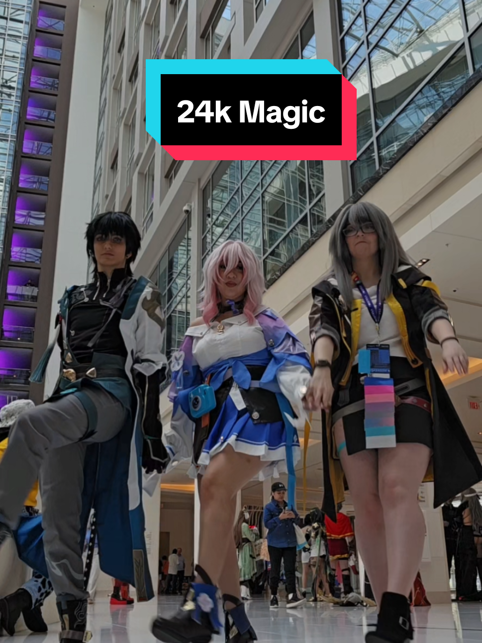 Your favorite space trio or whatever 😝😝 ☆ I loved doing this group sm, 10/10 would do again (with less outfit changes maybe LMAOOO) ☆ 🦝 Stelle: @ᒍOᖇᗪᗩᑎ🌻  📸 March 7th: @sharon  🐉 Dan Heng: @the.hero.of.sass  ☆ #otakon #otakon2026 #HonkaiStarRail #astralexpress #astralexpresstrio