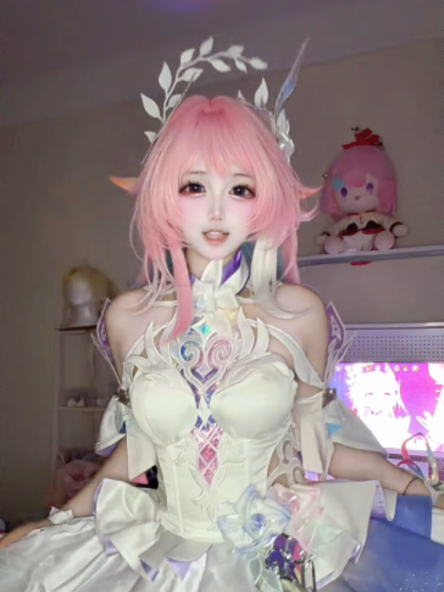 Cos: Cyrene | Honkai: Star Rail ✓ ContentCreator: dayingxiaowang #cute #beautiful #cosplay #cyrene #HonkaiStarRail #dance #trending #fyp